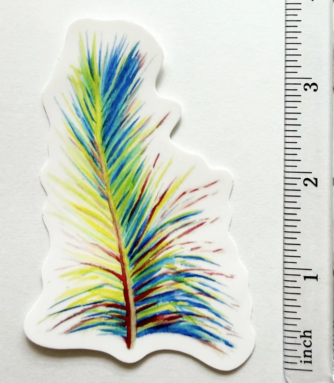 Watercolor Palm Sticker by Jacqueline Biang — photo 2 of 2