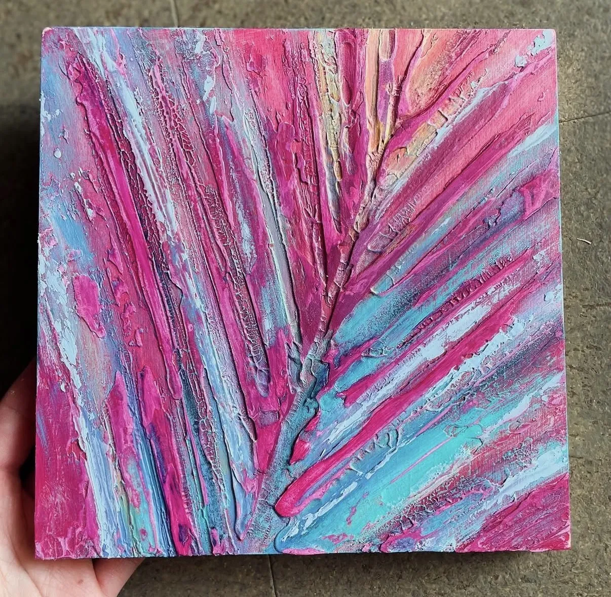 Flamingo Palm by Jacqueline Biang